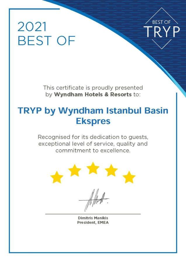 מלון Tryp By Wyndham Istanbul Basin Ekspres מראה חיצוני תמונה